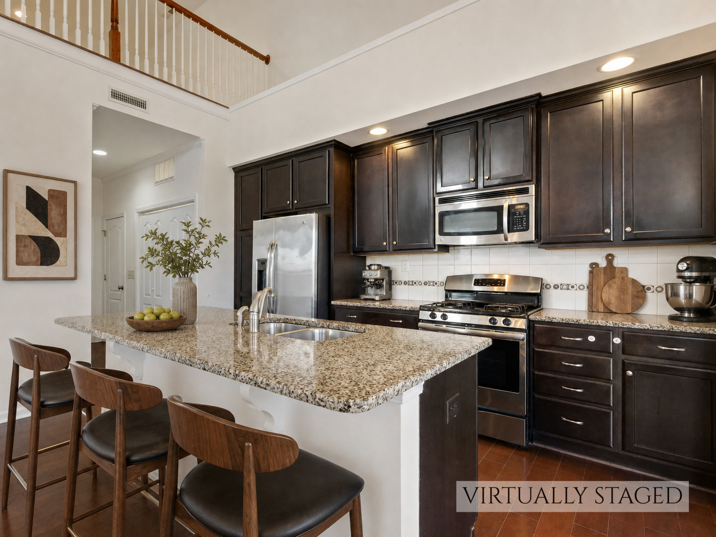 Staged Kitchen